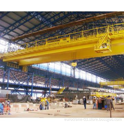 Double Girder Overhead Crane 100t